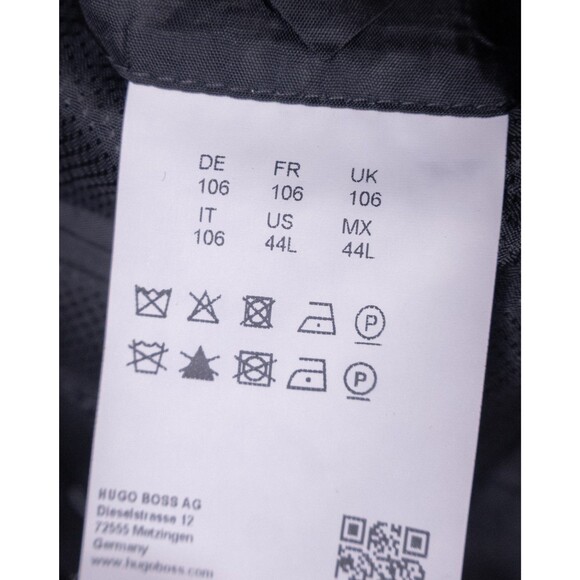 BOSS Hugo Boss GUABELLO Blazer Sport Suit Coat Jacket Men’s 44L Super 120's Wool - Picture 12 of 16